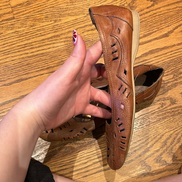 Genuine leather flats - Picture 3 of 4